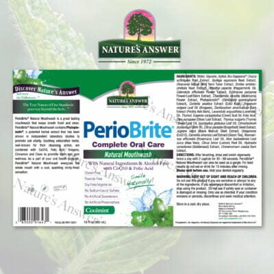 natures answer periobrite mouthwash ingredients
