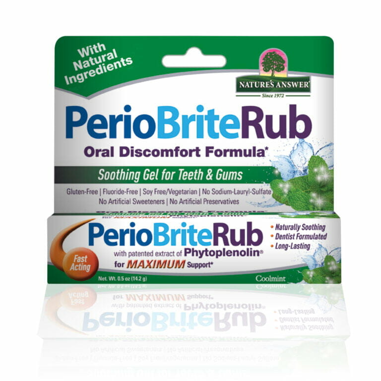 natures answer periobrite rub