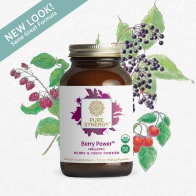 pure synergy organic berry powder